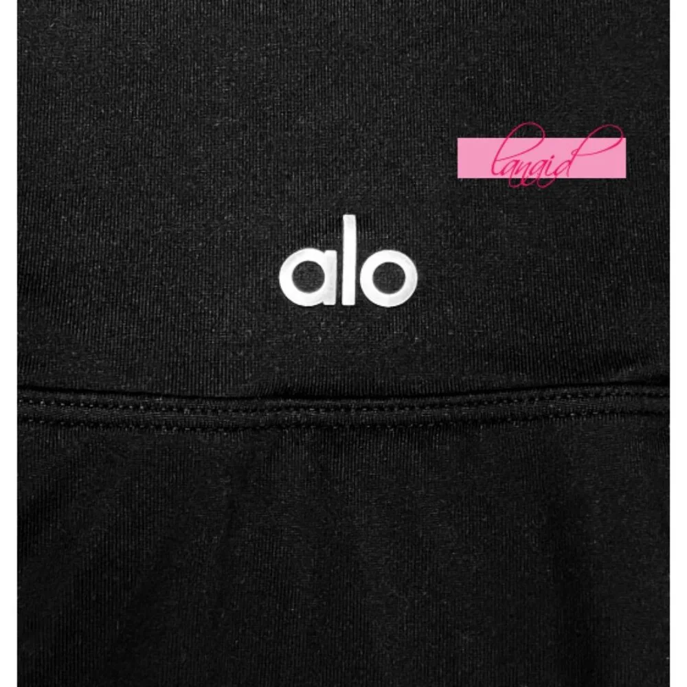 Alo Alosoft Courtside Tennis Dress Black Padded A-Line Fit And Flare Skater Mini
